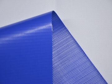 Durable Blue Color Waterproof PVC Tarpaulin 1300 * 1300 3m Heavy Duty Tarps
